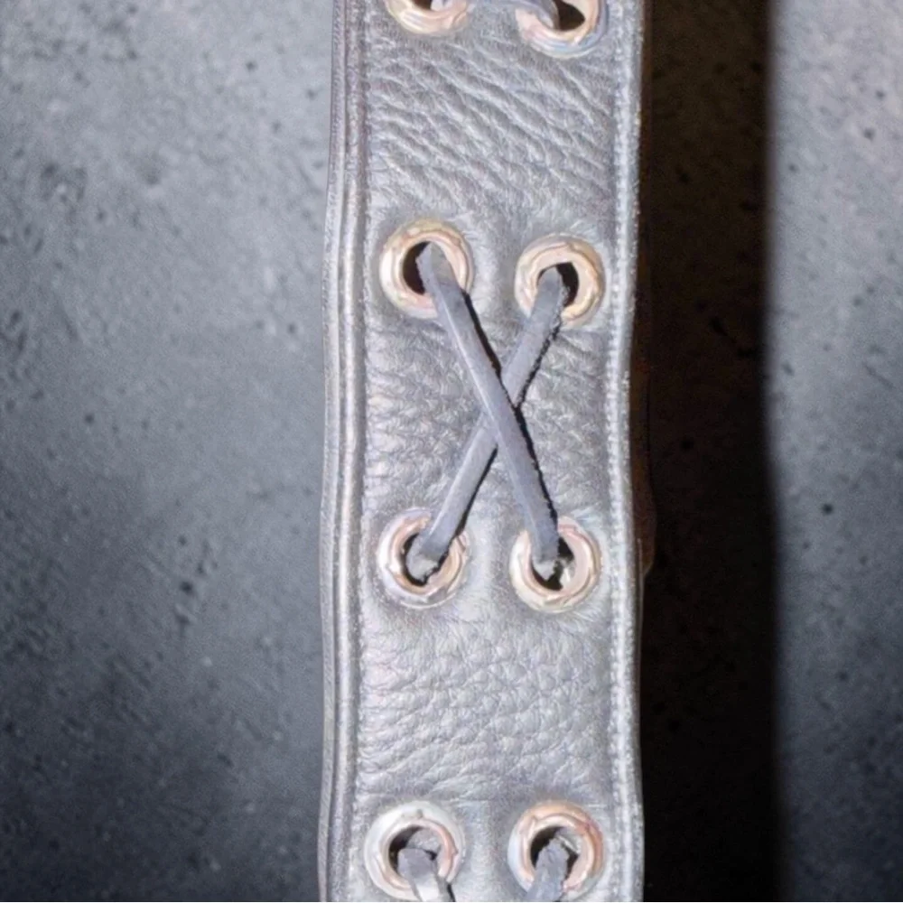 Chrome Hearts Cross Patch Leather Backpack with Sterling Cross Hardware